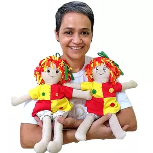 Imagem de capa para o Curso online Boneca de Pano Sem Costura