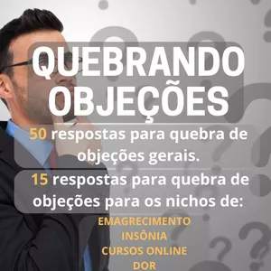 Imagem de capa para o Ebook Quebrando Objeções