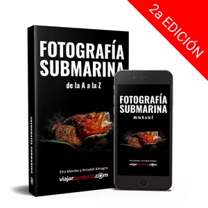 Imagen principal del producto Libro de fotografía submarina + Ejercicios fotográficos