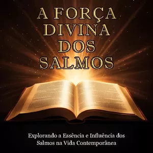 Imagem de capa para o Ebook A FORÇA DIVINA DOS SALMOS - Explorando a Essência e Influência dos Salmos na Vida Contemporânea.