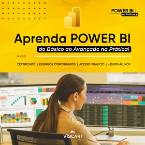 Imagem do curso POWER BI Expert na Prática | 2025