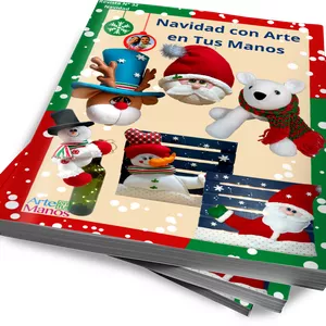 Imagen de portada para Ebook Revista digital N° 32 Moldes PDF, Navidad con Arte en Tus Manos