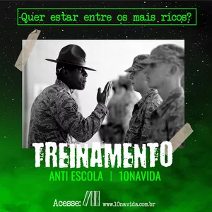 Imagem de capa para o Ebook TREINAMENTO ANTIESCOLA