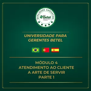 Imagem de capa para o Curso online MÓDULO VIII - ATENDIMENTO AO CLIENTE, A ARTE DE SERVIR - Universidade Betel