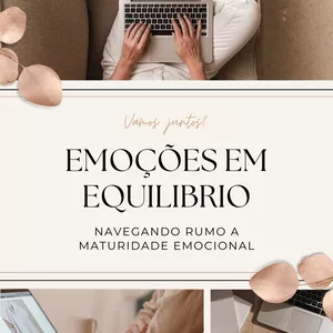 Imagem de capa para o Ebook Emoções em equilibrio - E-book interativo