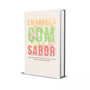 Imagem de capa para o Ebook Emagreça com Sabor