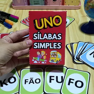 Imagem de capa para o Ebook Jogo uno das sílabas simples 