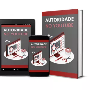 Imagem de capa para o Ebook Autoridade no Youtube