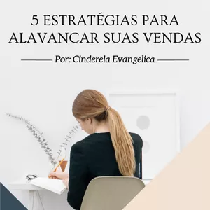 Imagem de capa para o Ebook 5 Estratégias para Alavancar suas Vendas