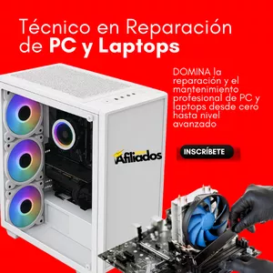 Imagen de portada para Curso online ▶ Técnico en Instalación, Reparación y Mantenimiento de PC y Laptops