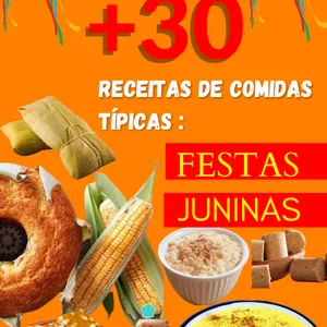 Imagem de capa para o Ebook EBOOK RECEITAS JUNINAS LUCRATIVAS 
