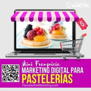 Imagen de portada para Curso online Mini franquicia marketing digital para pastelerías