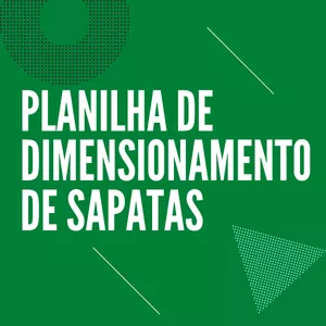 Imagem de capa para o Curso online Planilha de Dimensionamento de Sapatas - Fabrício Gonzalez