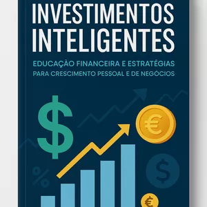 Imagem de capa para o Ebook Investimentos Inteligentes: Guia Completo para Iniciantes e Experientes