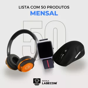 Imagem de capa para o Curso online Lista de 50 Produtos Mensal