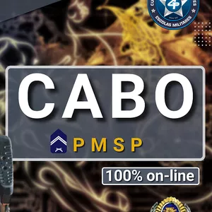 Imagem de CABO DA POLÍCIA MILITAR DE SÃO PAULO - RESOLUÇÃO DE EXERCÍCIOS criado por Curso General Telles Pires na hotmart