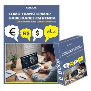 Imagem de capa para o Ebook COMO TRANSFORMAR  HABILIDADES EM RENDA