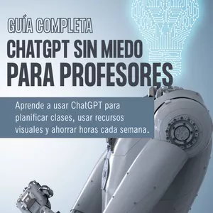 Imagen de portada para Ebook Chat GPT sin miedo - Guía básica