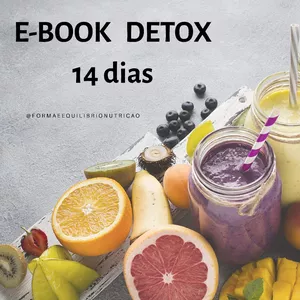 Imagem principal do produto E-BOOK  DETOX - PÓS CARNAVAL