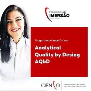 Imagem do curso 10 - CURSO DE ANALYTICAL QUALITY BY DESIGN (AQbD) APLICADA À RDC 53/2015