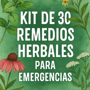 Imagen de portada para Ebook KIT DE 30 REMEDIOS HERBALES PARA EMERGENCIAS