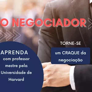 Imagem de O Negociador - técnicas de Harvard pra vender mais e negociar melhor. criado por Leandro Machado na hotmart