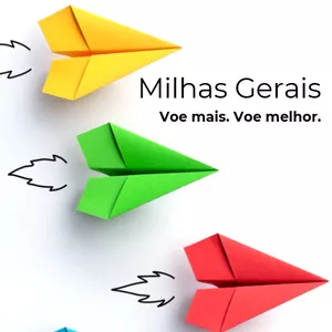 Imagem do curso Milhas Gerais. Voe mais. Voe Melhor.