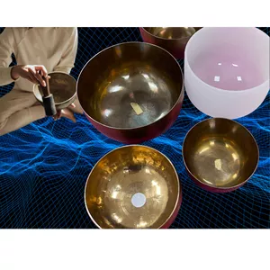 Cover image for Online course Terapia di suoni tibetani e di cristallo