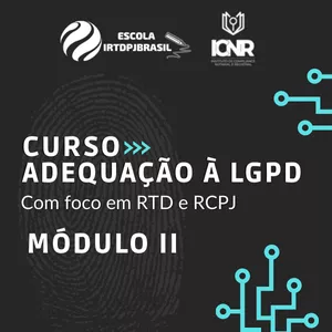 Imagem principal do produto CURSO ADEQUAÇÃO À LGPD - MÓDULO II