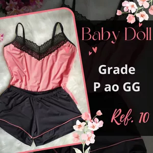 Imagem de capa para o Curso online Molde Baby Doll Ref. 10 + Aula (Grade P ao GG)