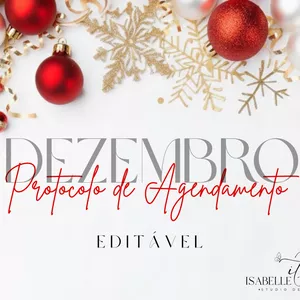 Imagem de capa para o Curso online Protocolo de Agendamento Editável para Dezembro!🎄🌟