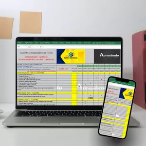 Imagem de capa para o Ebook Cronograma Banco do Brasil - Comercial - Edital Esquematizado - Atualizado