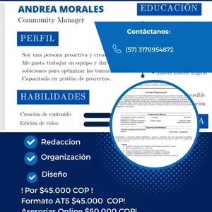 Imagen de portada para Curso online Diseño de hojas de vida 