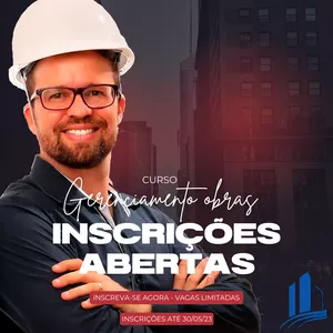 Imagem de capa para o Curso online Curso de Gerenciamento de Obras