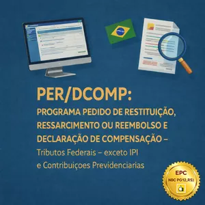 PER/DCOMP - PROGRAMA PEDIDO DE RESTITUIÇÃO, RESSARCIMENTO OU REEMBOLSO E DECLARAÇÃO DE COMPENSAÇÃO – Tributos Federais – exceto IPI e Contribuições Previdenciárias - GRAVADO - 17/03/2026 (Pontuação no PEPC)