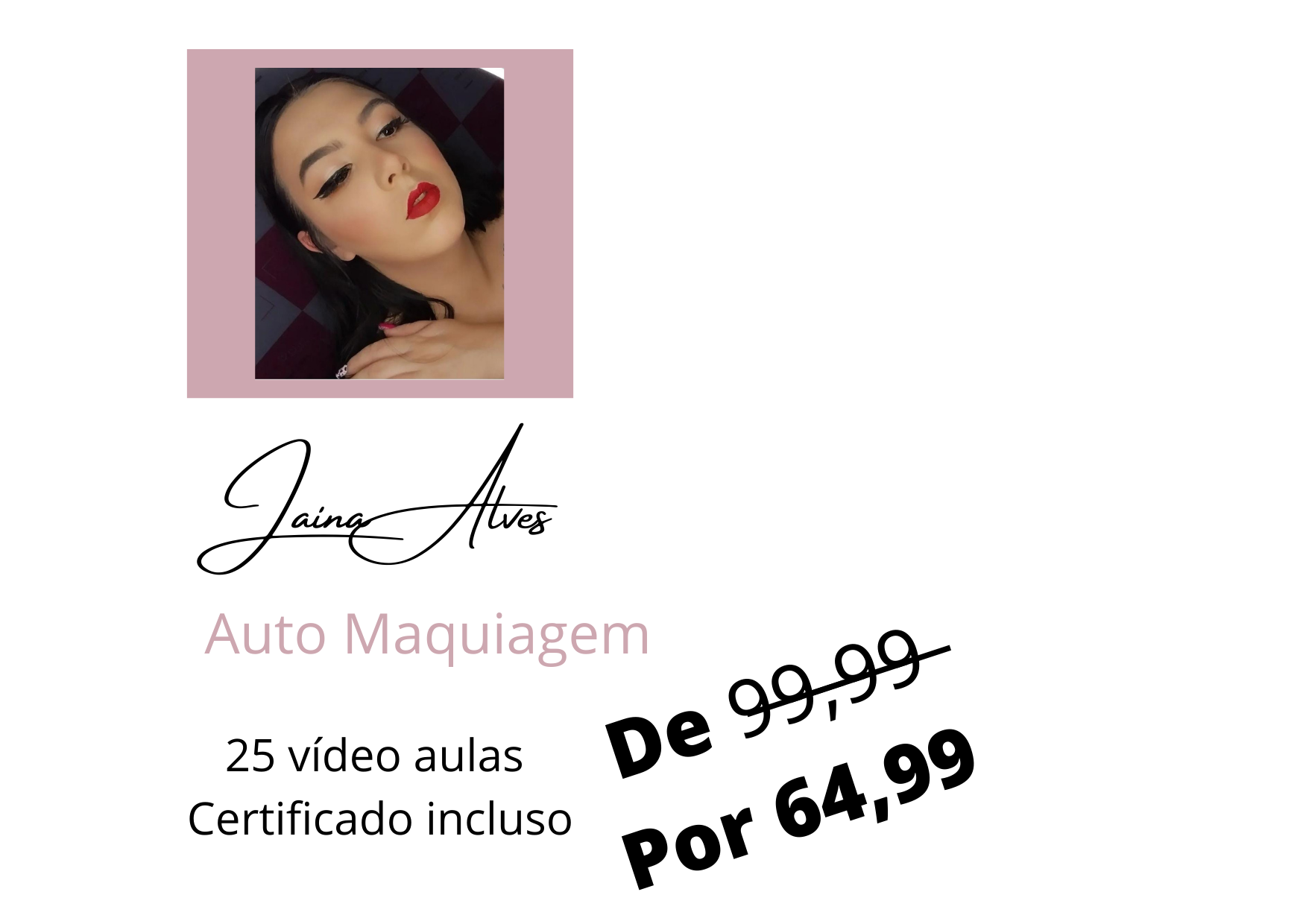 Imagem do curso Curso de auto maquiagem 