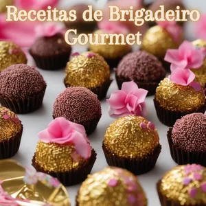 Imagem de capa para o Ebook Receita de Brigadeiro Gourmet