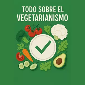 Imagen de portada para Ebook Guía Completa del Vegetarianismo: Salud, Energía y Recetas