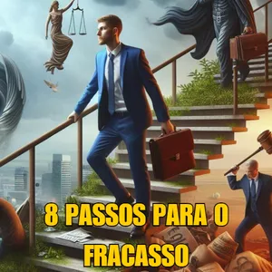 Imagem de capa para o Ebook 8 passos para o fracasso