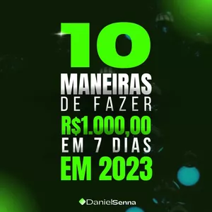 Imagem de capa para o Ebook 10 Maneiras de fazer mil reais por semana 
