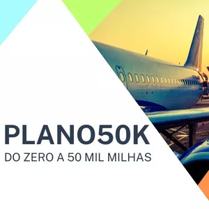 Imagem de capa para o Curso online PLANO50K - Do zero a 50 mil milhas