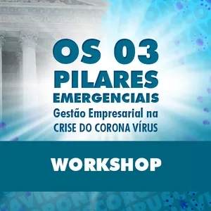 Imagem principal do produto OS 03 PILARES EMERGENCIAIS - Gestão Empresarial na Crise do Corona Vírus
