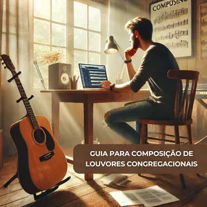 Imagem de capa para o Ebook Guia para composição de louvores congregacionais