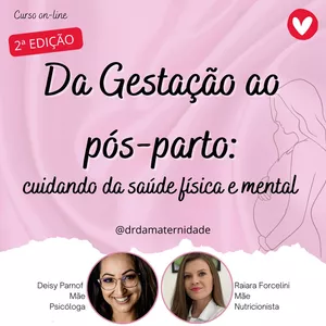 Imagem de Da Gestação ao Parto: cuidando da saúde física e mental  criado por DR da Maternidade  na hotmart