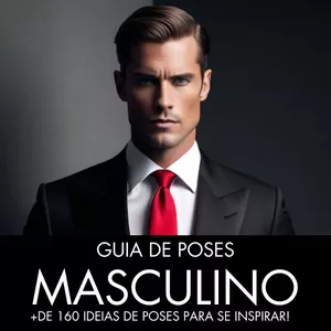 Imagem de capa para o Curso online Guia de Poses Para Fotos Masculinas