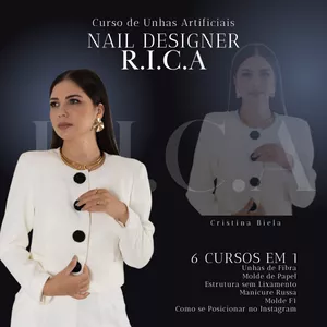 Imagem de capa para o Curso online NAIL DESIGNER R.I.C.A.
