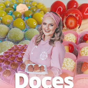 Imagem de capa para o Ebook Doces com Juliana Guse