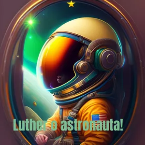 Imagem de capa para o Ebook Luther o astronauta