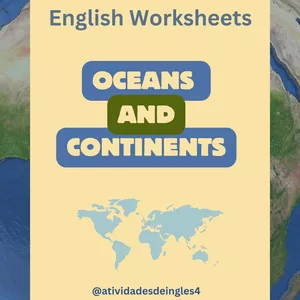 Cover image for Ebook Worksheet: Oceans and Continents