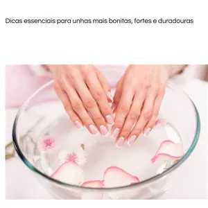 Imagem de capa para o Ebook Unhas Impecáveis: Guia Completo de  Cuidados e Manutenção